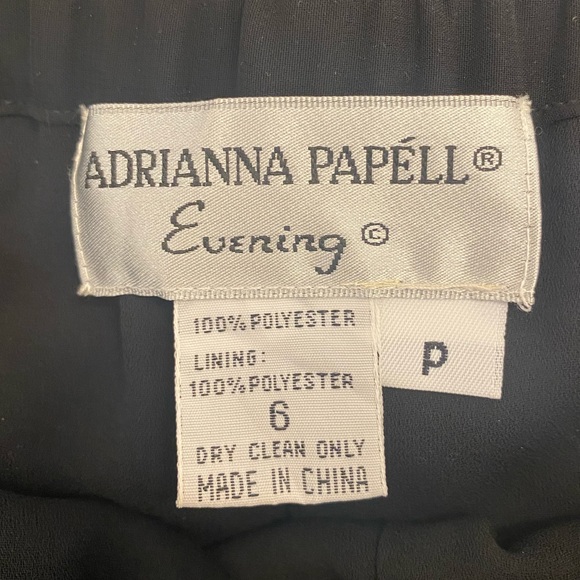 Adrianna Papell Black Evening Pant - Picture 3 of 4